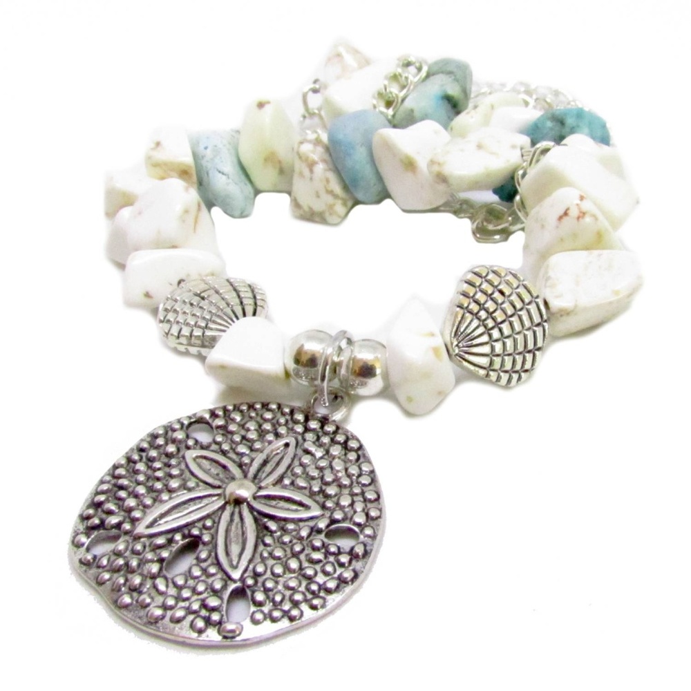 Chunky Sand Dollar Necklace - Sand Dollar Necklace